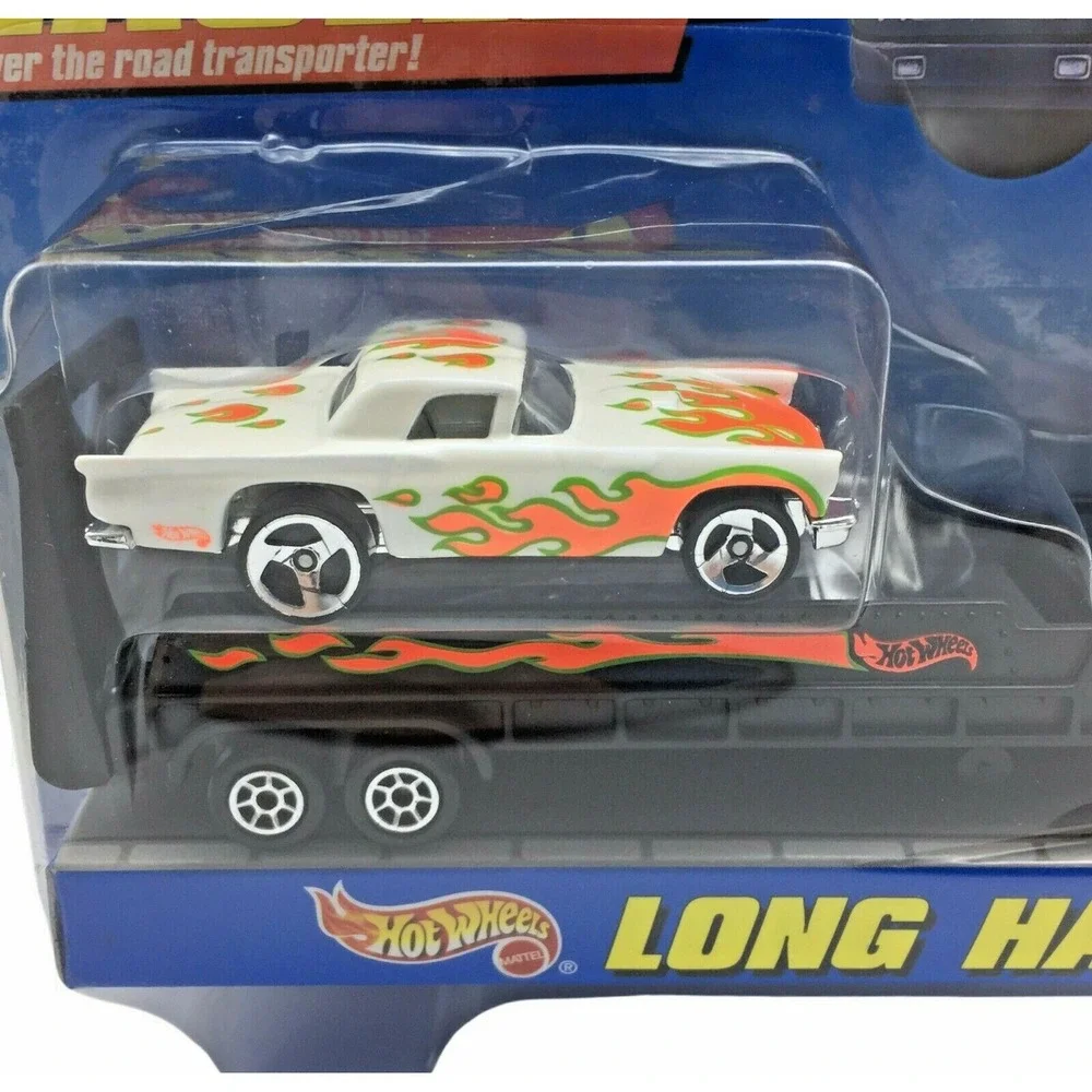 Hot Wheels Long Haulers Transporter 1957 57 Ford Thunderbird T-Bird Car Toy 1/64
